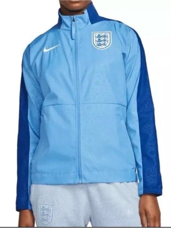Nike Jackets & Blazers - Nike England Light Blue Track Jacket